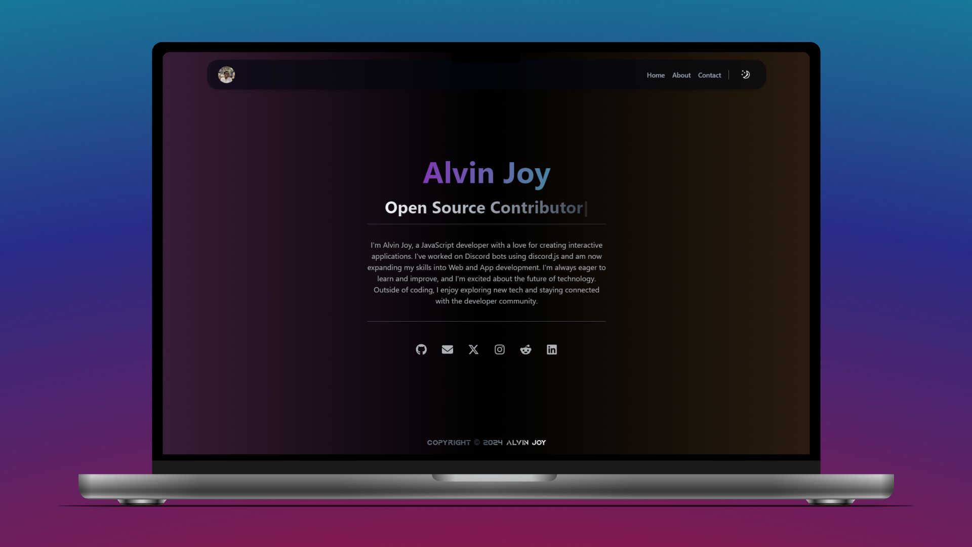 Profile Alvin Joy